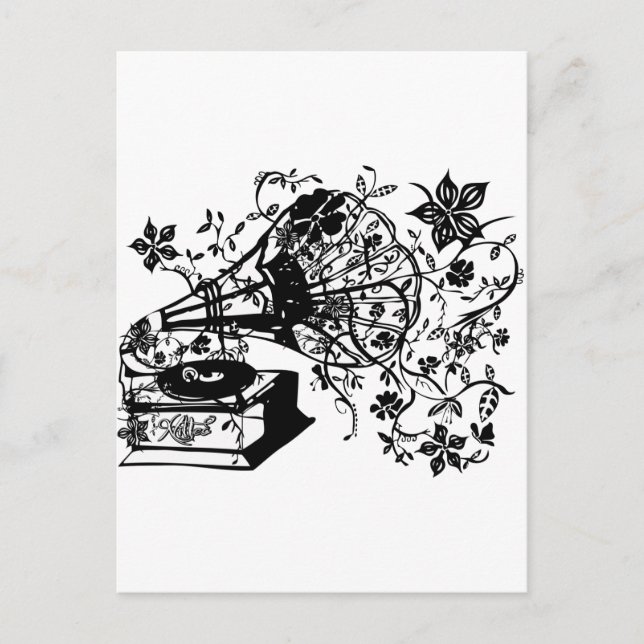 Carte Postale Ordinateur portable (Devant)