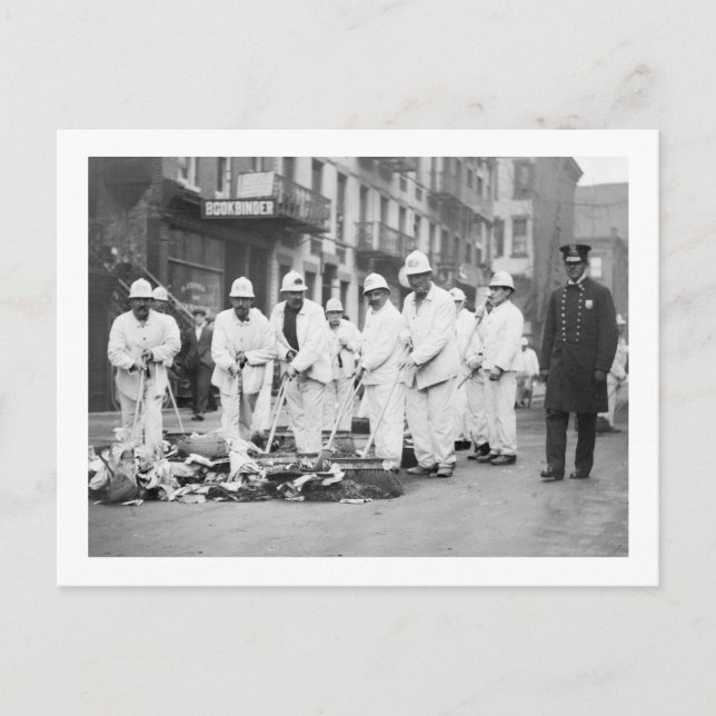 Carte Postale Ordures gardées, 1911 (Devant)