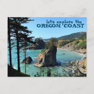 Carte Postale Oregon Coast Boardman Pittoresque Vue