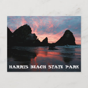 Carte Postale Oregon Coast Sunrise Harris Beach State Park