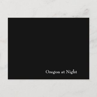 Carte Postale Oregon la nuit