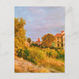 Carte Postale Öregrund, Roslagen, Suède