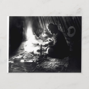 Carte Postale Orfèvrerie Navaho, vers 1915