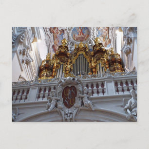 Carte Postale Orgue à tuyaux Whistle Passau