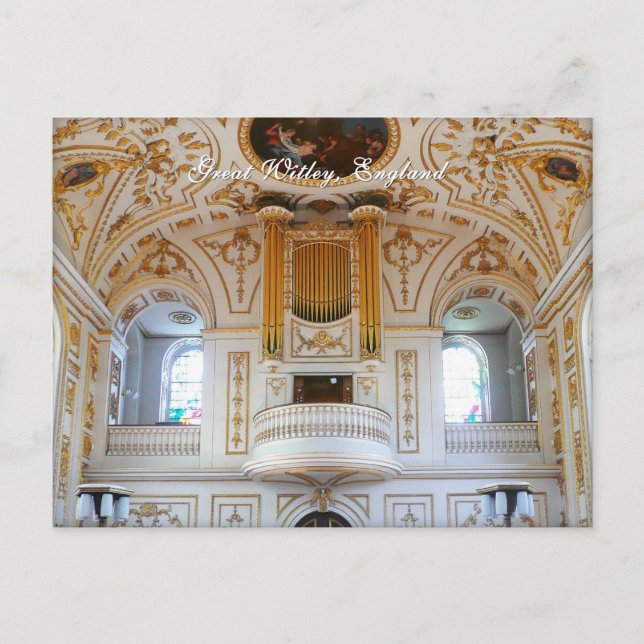 Carte Postale orgue anglais (Devant)