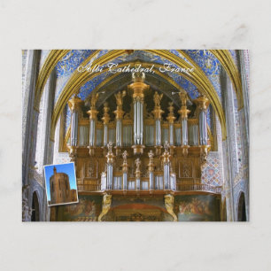 Carte Postale Orgue de la cathédrale d'Albi