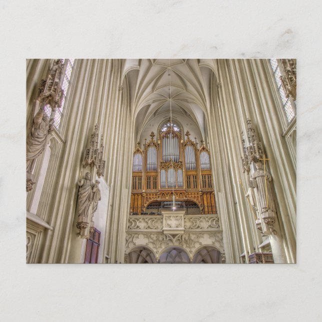Carte Postale Orgue de tuyau Maria Am Gestade (Devant)