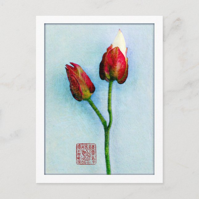 Carte postale Oriental Buds (Devant)