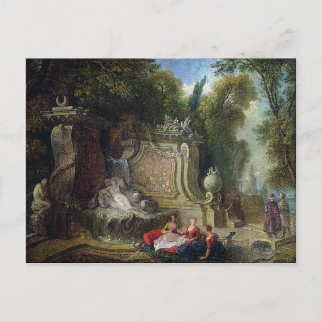 Carte Postale Oriental garden (Devant)