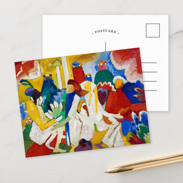 Carte Postale Oriental | Kandinsky (Créateur téléchargé)