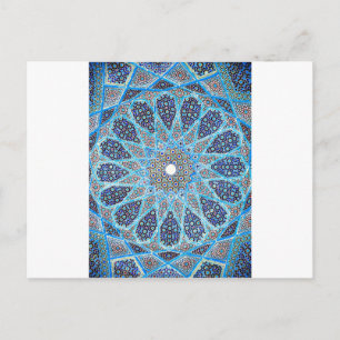 Carte Postale Orientation bleue