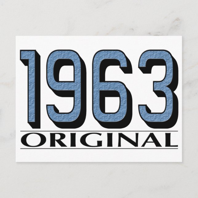 Carte Postale Original en 1963 (Devant)