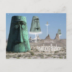 Carte Postale Origines de Giganticus headicus