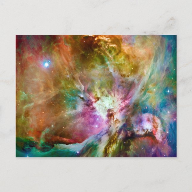 Carte Postale Orion décoratif Nebula Galaxy Photo spatiale (Devant)