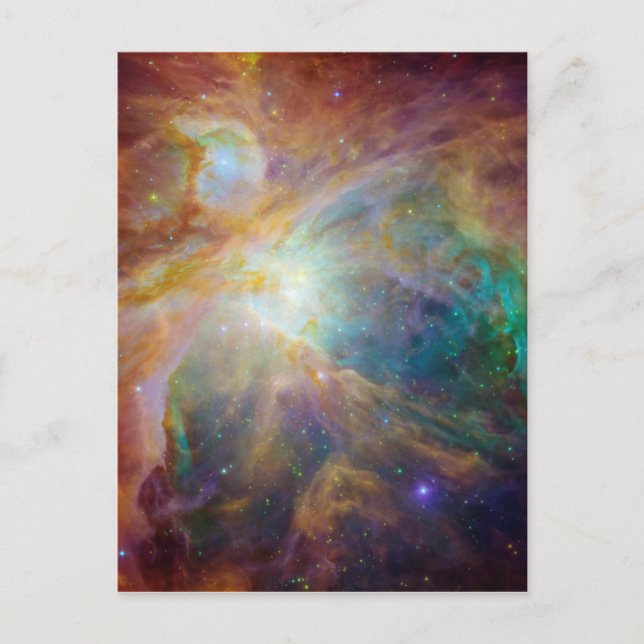 Carte Postale Orion en infrarouge (Devant)