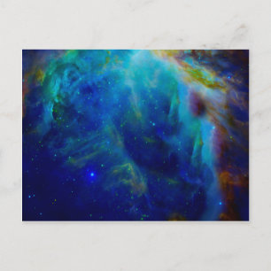 Carte Postale Orion Nebula galaxie cosmique univers de galaxie