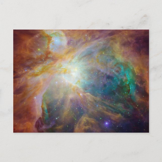 Carte Postale Orion Nebula Stars Composite (Devant)