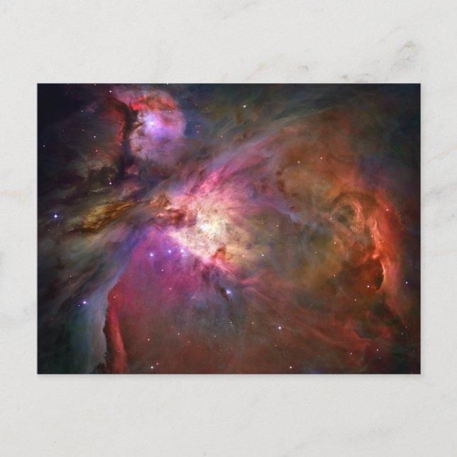 Carte Postale Orion Nebula (télescope Hubble) (Devant)