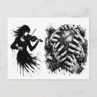 Carte Postale Orkney Ba T‑Shirt (Haunted‑Ink Edition)