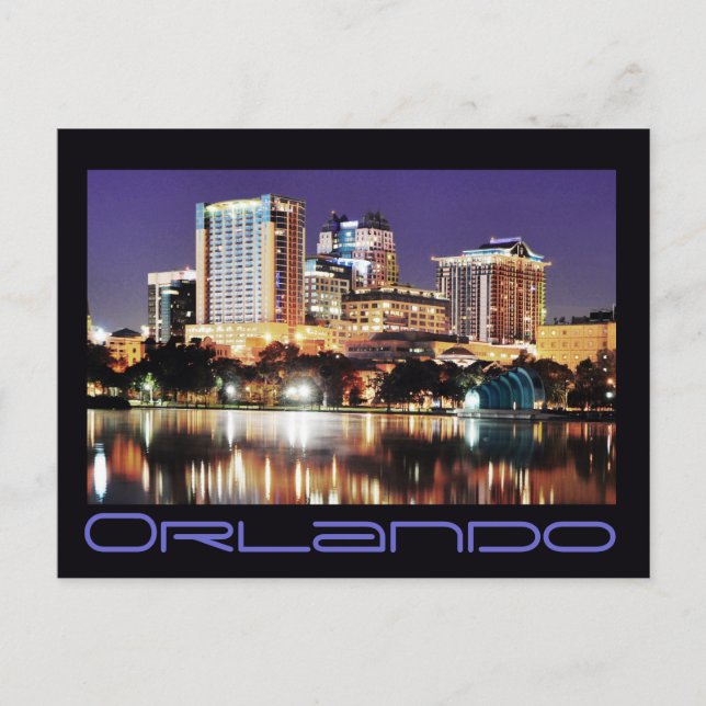 Carte Postale Orlando, Floride, États-Unis (Devant)