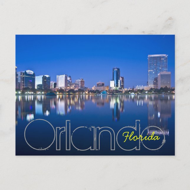 Carte Postale Orlando, Floride, États-Unis (Devant)
