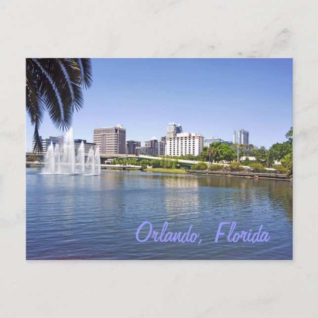 Carte Postale Orlando, Floride, États-Unis (Devant)