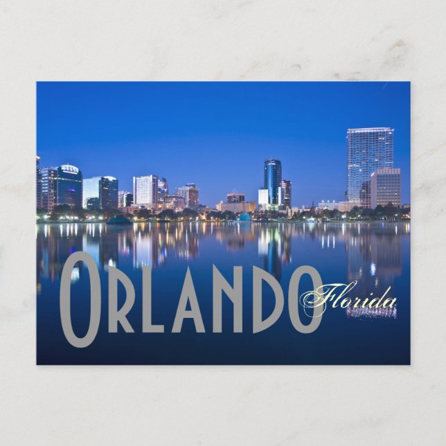 Carte Postale Orlando, Floride, États-Unis (Devant)