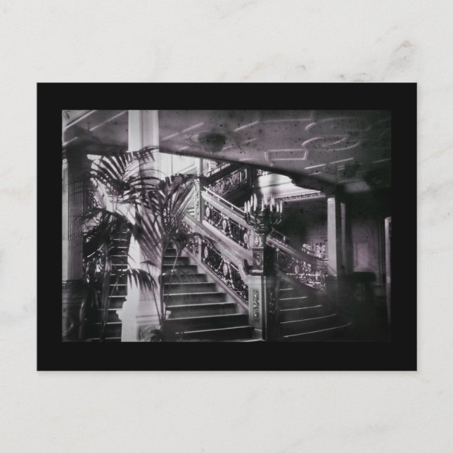 Carte Postale Ornate Stairwell D Deck (Devant)