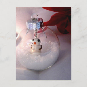 Carte Postale Ornement neigeux