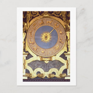 Carte Postale Orologio Zodicale (horloge zodiaque) (fresque et d