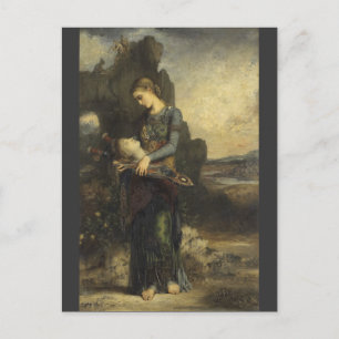 Carte Postale Orphée par Gustave Moreau