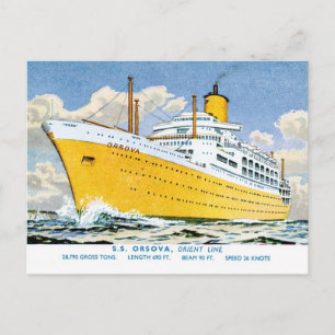 Carte Postale Orsova de la ligne Orient