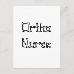 Carte Postale Ortho Nurse