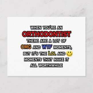 Carte Postale Orthodontiste... OMG WTF LOL