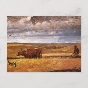 Carte Postale Os de bison coulés sous Harvey Thomas Dunn