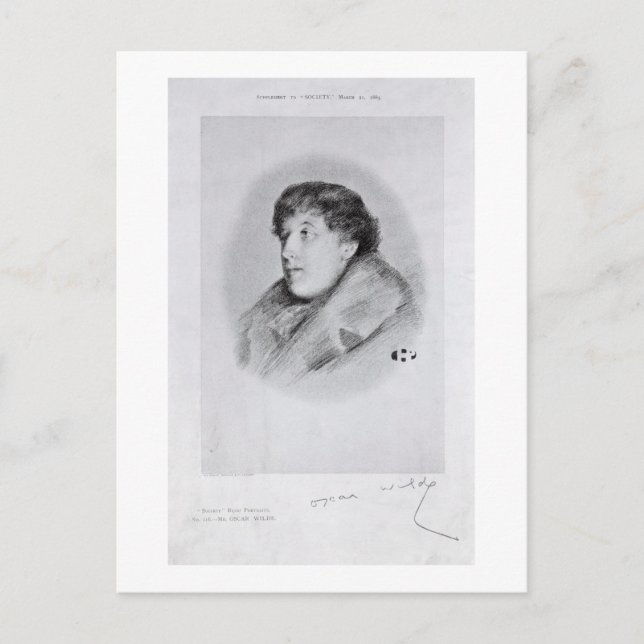 Carte Postale Oscar Wilde (1854-1900) (Devant)