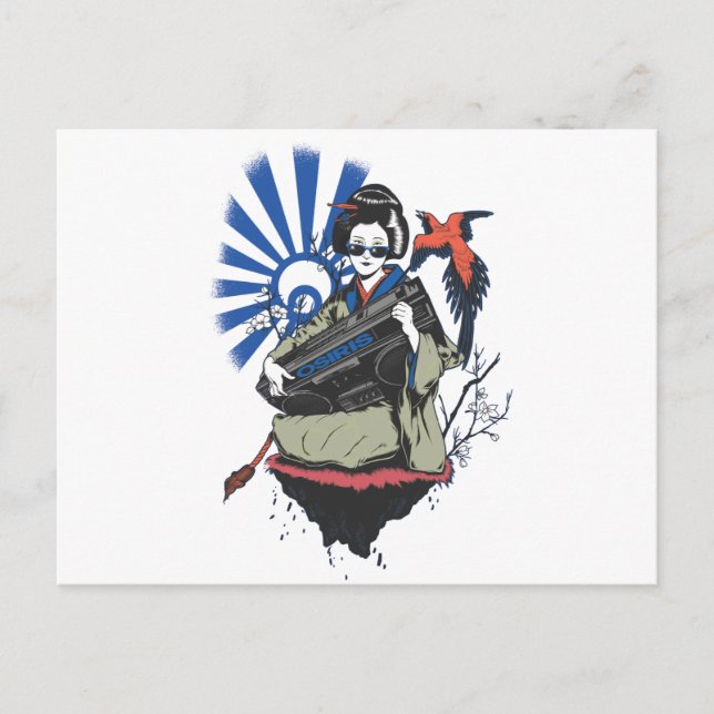 Carte Postale Osiris Geisha (Devant)