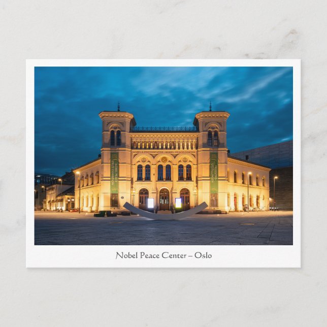 Carte Postale Oslo Norvège (Devant)