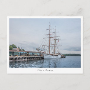Carte Postale Oslo Norvège