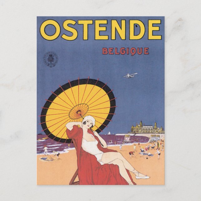 Carte Postale Ostende - Belgique (Devant)
