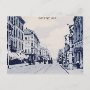 Carte Postale Ostende vintage 1895