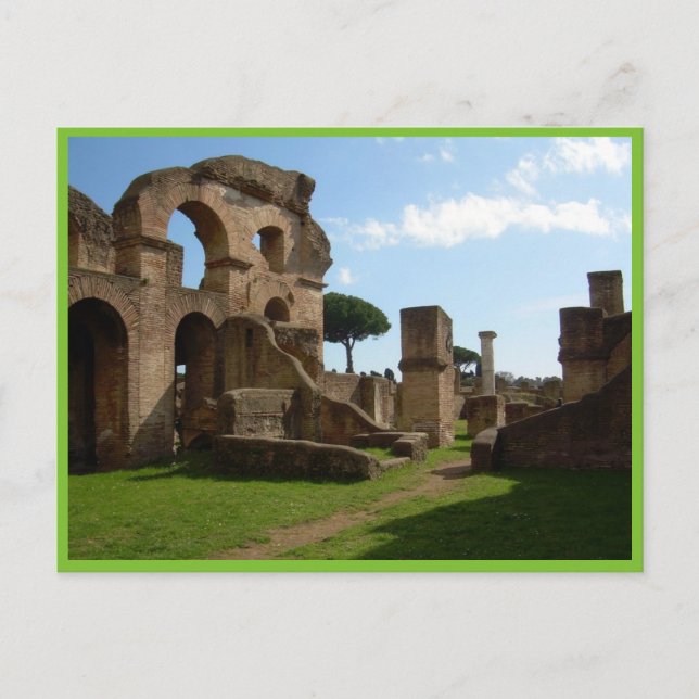 Carte Postale Ostia Antica (Devant)