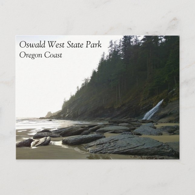 Carte Postale Oswald West State Park, Oregon Coast (Devant)