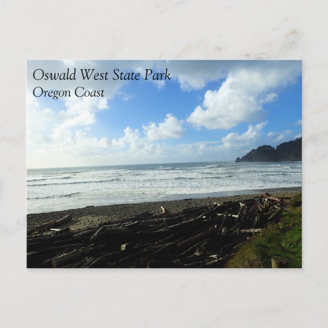 Carte Postale Oswald West State Park, Oregon Coast (Devant)