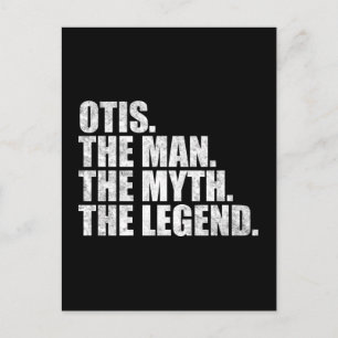 Carte Postale Otis nom, Otis L'Homme Le Mythe La Légende