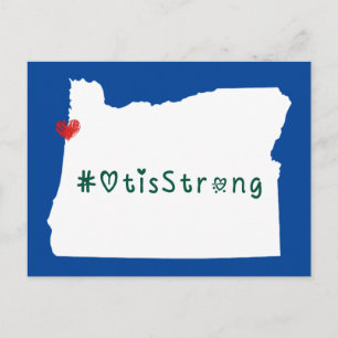 Carte Postale Otis Strong Heart White
