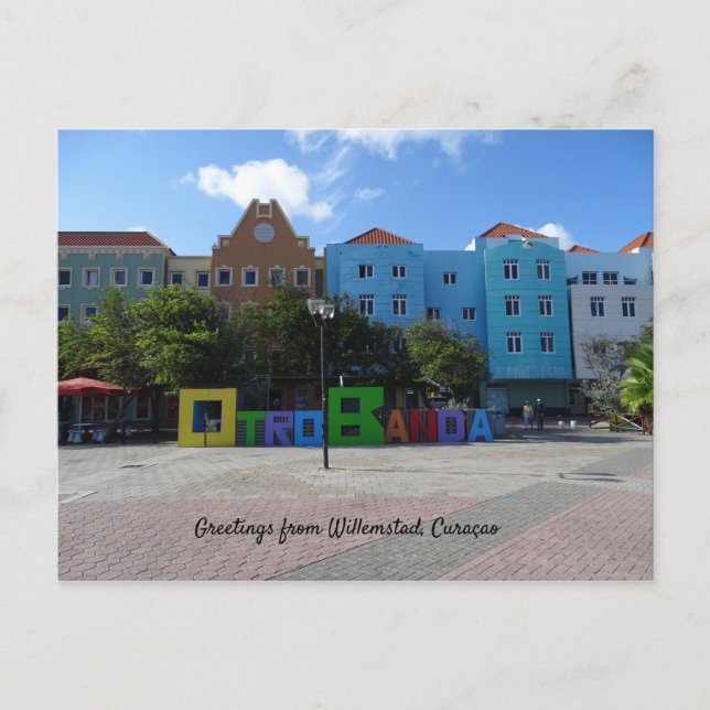 Carte Postale Otrobanda Willemstad Curaçao (Devant)