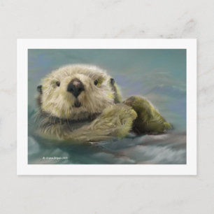 Carte postale Otter