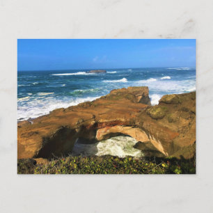 Carte Postale Otter Rock à Devil's Punchbowl State Park, Oregon