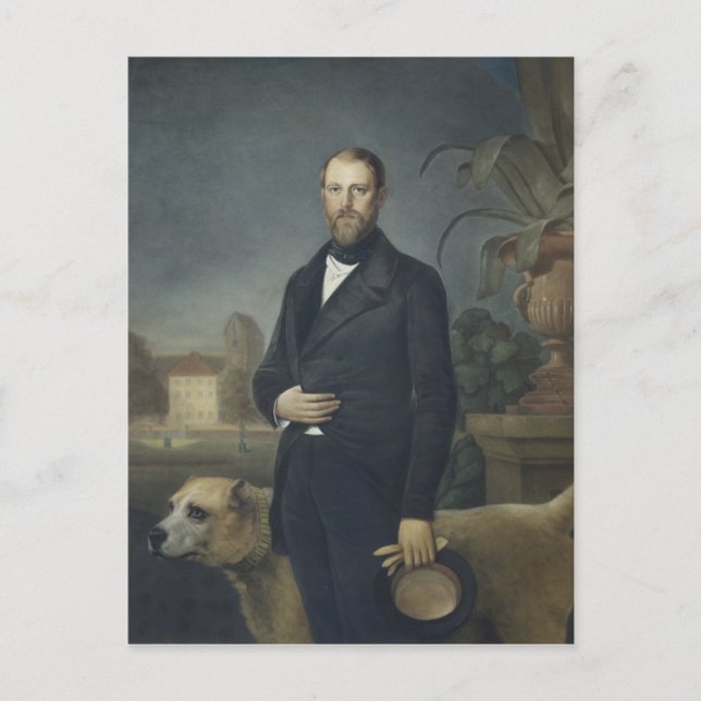 Carte Postale Otto von Bismarck, vers 1850 (Devant)